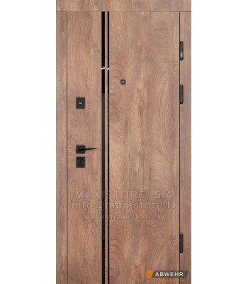 Metāla durvis ar MDF apdari RIVIERA N572