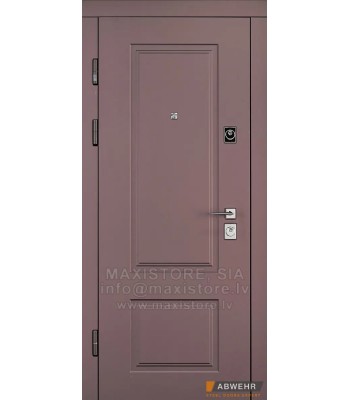 Metāla durvis ar MDF apdari Ramina