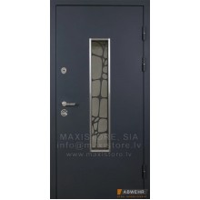 Metāla durvis Solid Glass