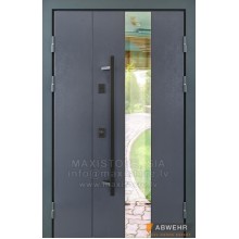 Metāla durvis Queen-anthracite - 1200 (Termo)